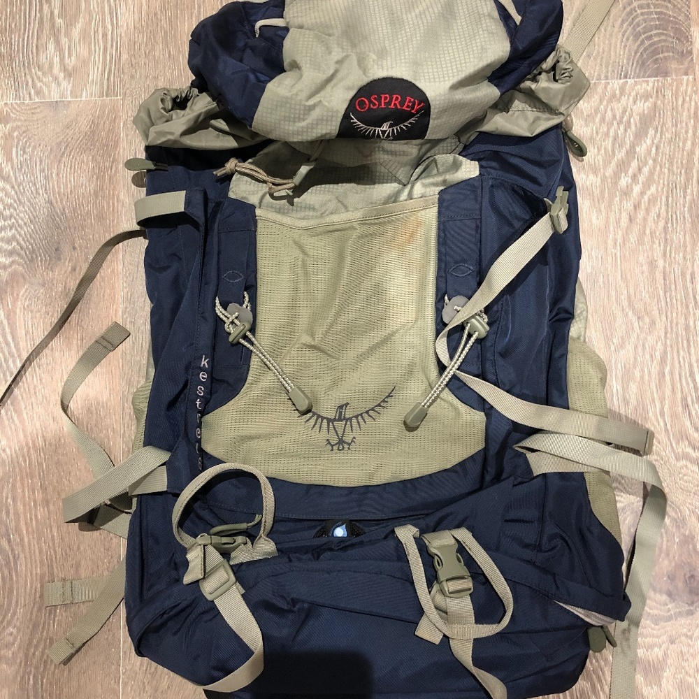OSPREY Hiking Backpack Kestrel 68 Liters